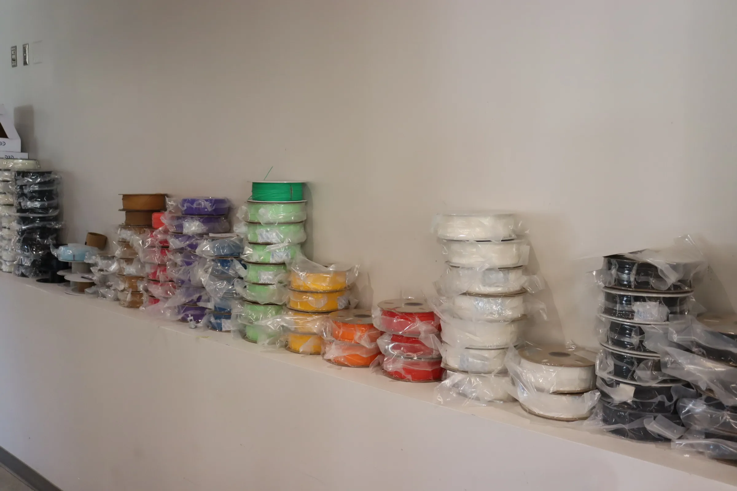 Wall of material options